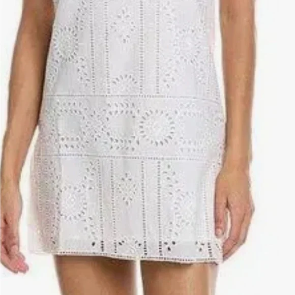 ✔️#86/54 BNWT Sealed The Kooples Flower Embroidery Shift Dress - Picture 5 of 9